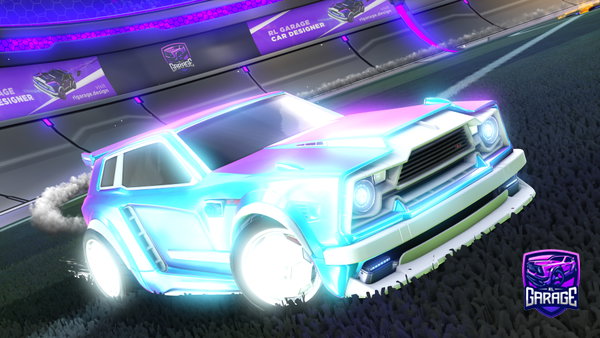 A Rocket League car design from PhyreWatre