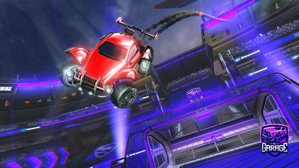 A Rocket League car design from Goofy02