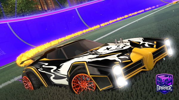 A Rocket League car design from Flappp12