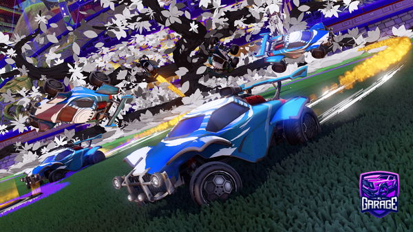 A Rocket League car design from Blynk645
