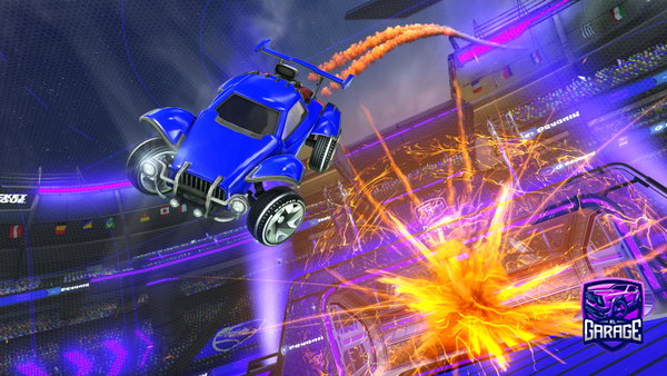 A Rocket League car design from psnL2quebrado_2011