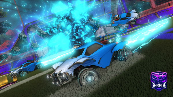 A Rocket League car design from SuperMachineX