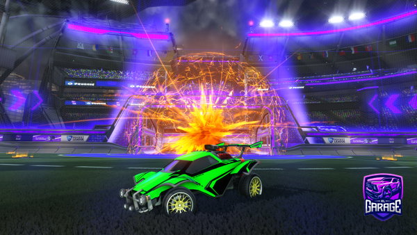 A Rocket League car design from UnfusedRL