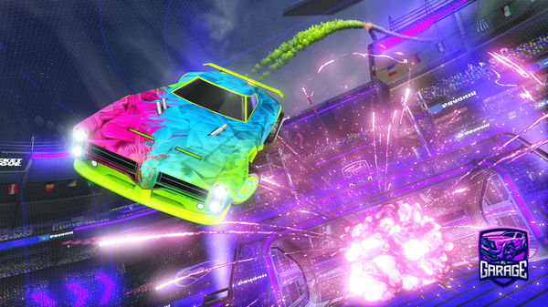 A Rocket League car design from Dogwater2414