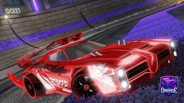 A Rocket League car design from ItzCl0udzRL