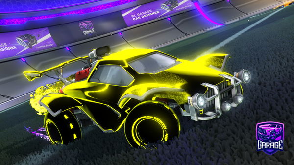 A Rocket League car design from EvilPotatoMaster