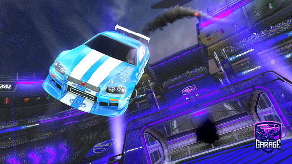 A Rocket League car design from zirixH2o
