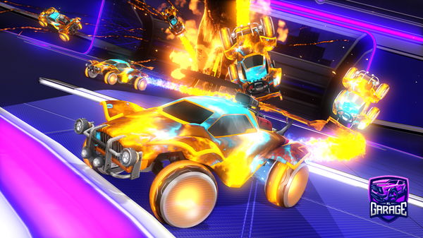 A Rocket League car design from God_XoX