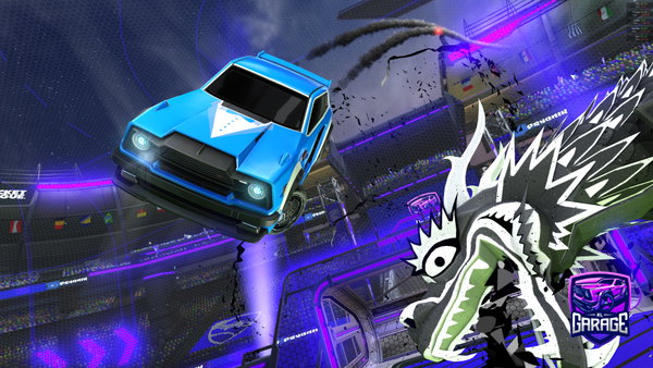 A Rocket League car design from KXNG-036