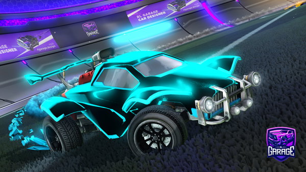 A Rocket League car design from FuZexHunterzz