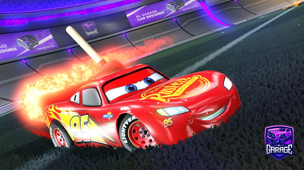 A Rocket League car design from WeasleyAndMyrtle