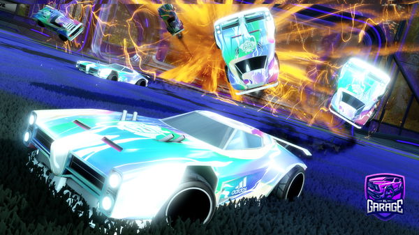 A Rocket League car design from Deathman401