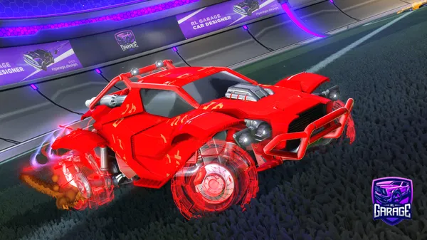 A Rocket League car design from noppi