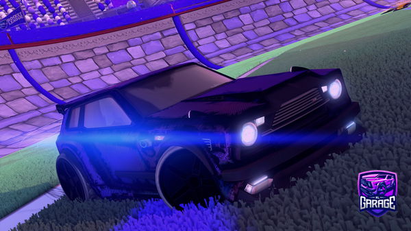 A Rocket League car design from oemblack