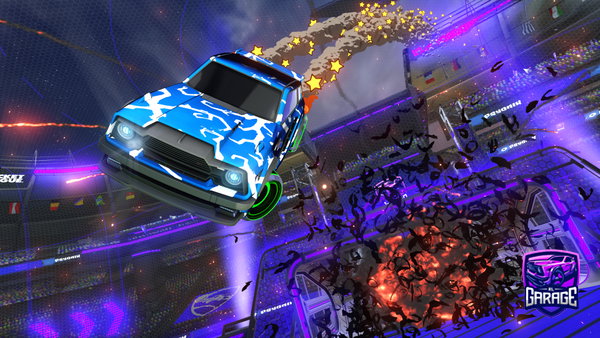A Rocket League car design from kentoxo
