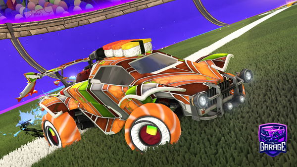 A Rocket League car design from M1Ju
