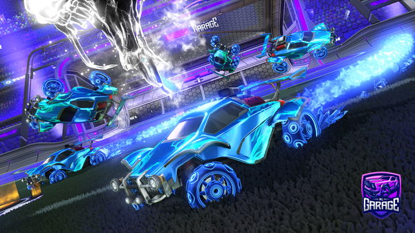 A Rocket League car design from Atomic-Boost