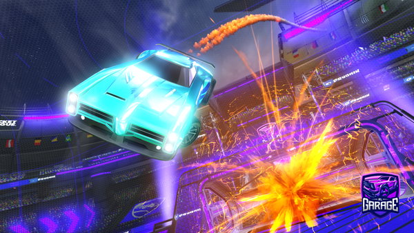 A Rocket League car design from RRR-RYANO