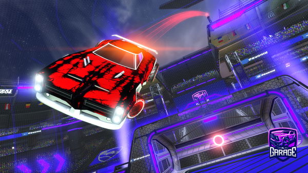 A Rocket League car design from blackLesslamb900