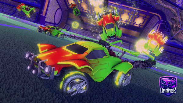 A Rocket League car design from Daan09