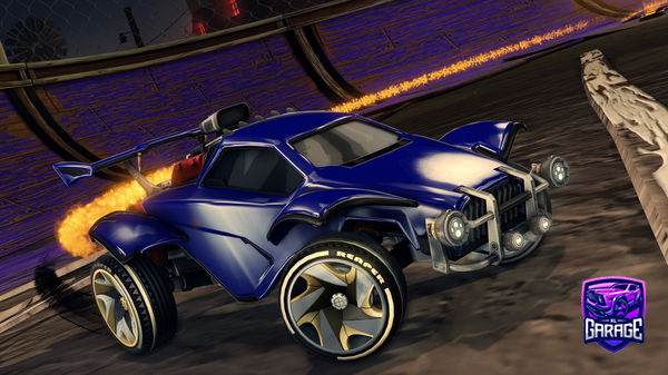 A Rocket League car design from JojoTico