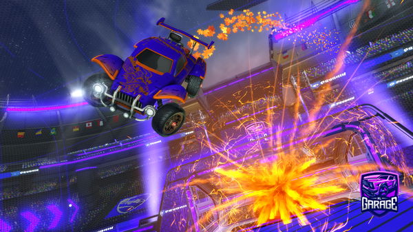 A Rocket League car design from Corrupted3D