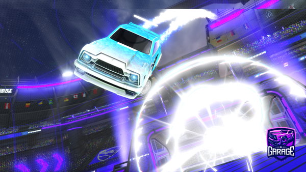 A Rocket League car design from MrShiba077