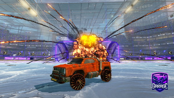 A Rocket League car design from lfcmonkey08