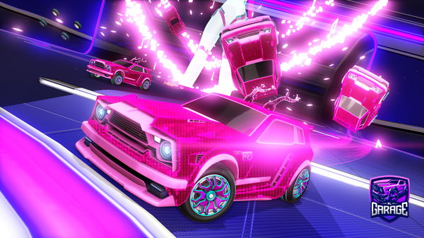 A Rocket League car design from Pepelicho