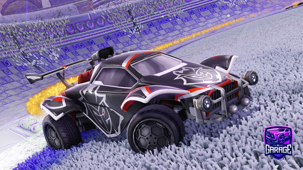 A Rocket League car design from TonySc0pez