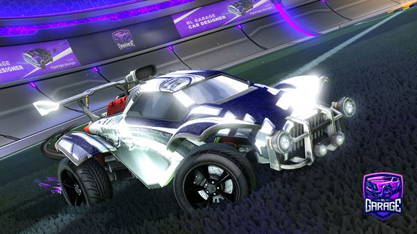 A Rocket League car design from Exonic_