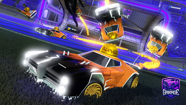 A Rocket League car design from Hamood_771am