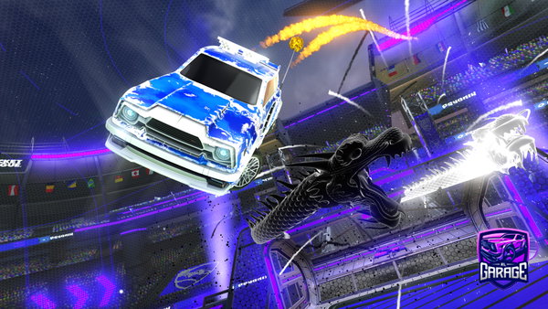 A Rocket League car design from WhackyKuno04