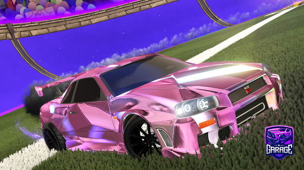A Rocket League car design from Unixo