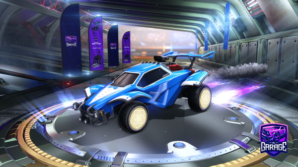 A Rocket League car design from l9op