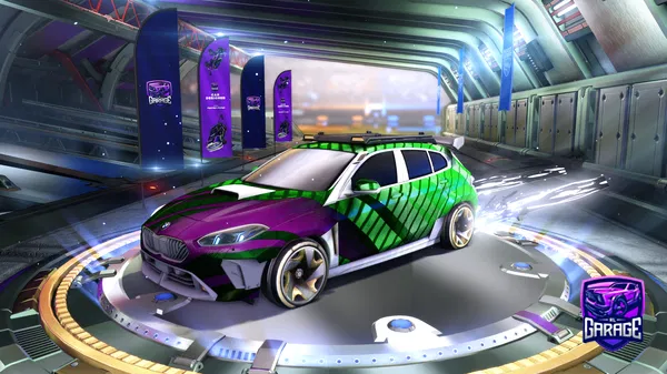 A Rocket League car design from ScaryCarey18