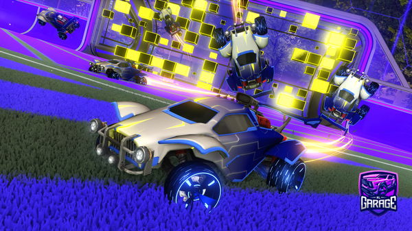 A Rocket League car design from Chugarson