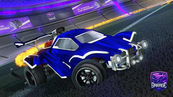 A Rocket League car design from Hadesdorito