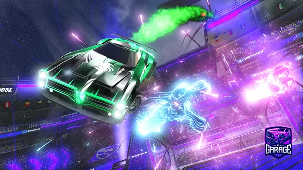 A Rocket League car design from gloomz___