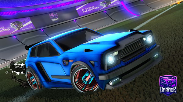 A Rocket League car design from GGBninga
