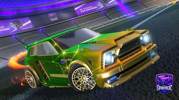 A Rocket League car design from RPX72
