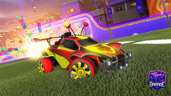 A Rocket League car design from spuhLAT