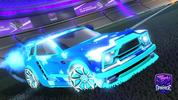 A Rocket League car design from AvtoVAZ