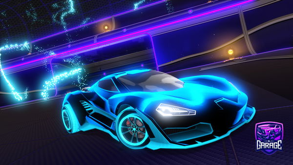 A Rocket League car design from lordgravy