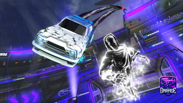 A Rocket League car design from mats1