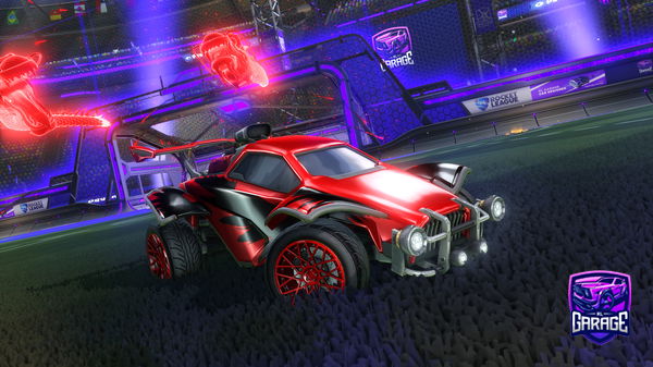 A Rocket League car design from Miles387