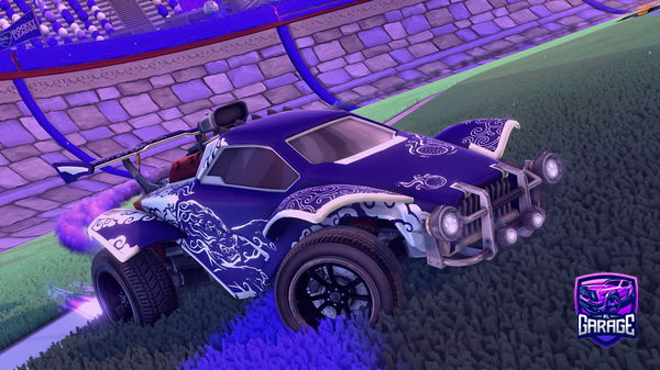 A Rocket League car design from Rororl5