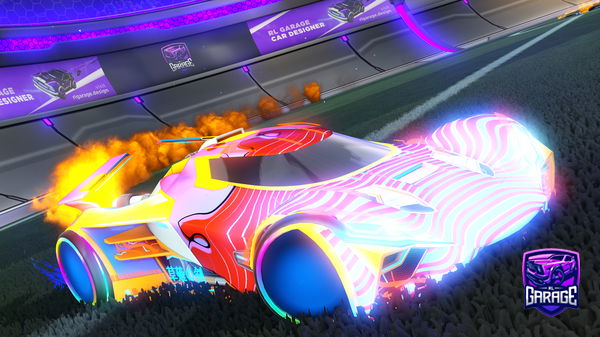 A Rocket League car design from Yt_Sneezebar_ttv