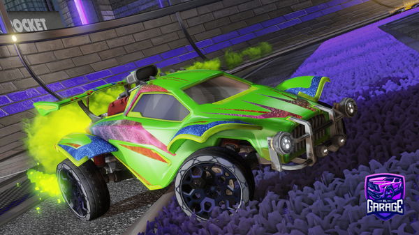 A Rocket League car design from DevilOCE