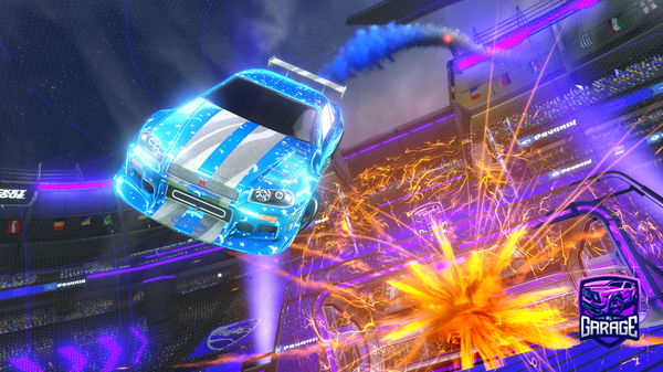 A Rocket League car design from BG4ManUtd